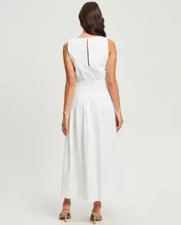 Reux Kendrick Dress White Size 10 for rent on The Volte - image 2