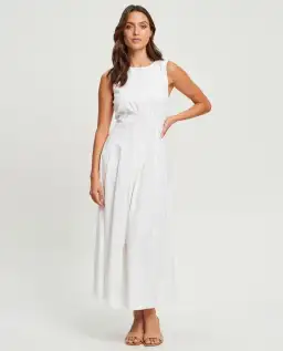 Reux Kendrick Dress White Size 10 for rent on The Volte - image 4