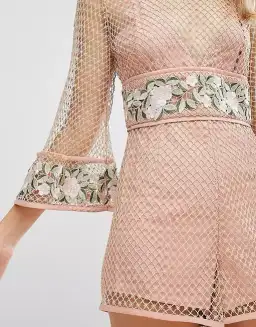 Alice McCall All Eyes On You Playsuit Antique Rose Size 4 for rent on The Volte - image 3