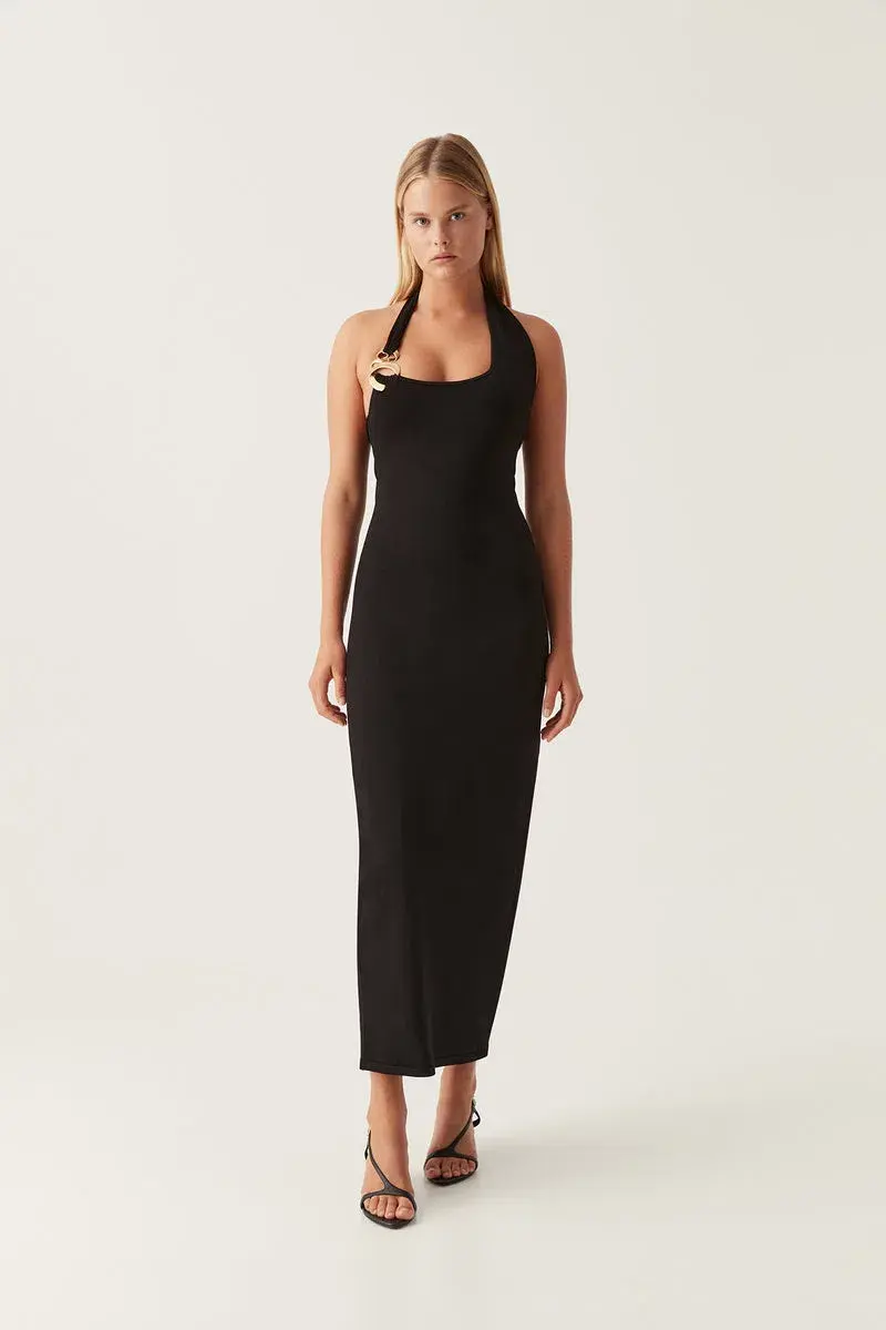 Aje Enigma Hardware Dress Black Size XS/Au 6 for rent on The Volte - main image