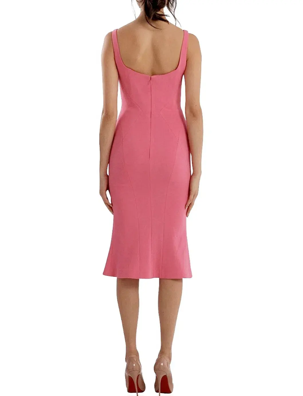 Rachel Gilbert Anneke Dress Pink Size 8 for rent on The Volte - main image