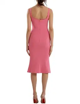 Rachel Gilbert Anneke Dress Pink Size 8 for rent on The Volte - image 3