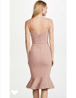 Nicholas Flip Hem Bra Bandage Dress in Nude Size 0 for rent on The Volte - image 3