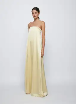 Anna Quan Delfina Dress Champagne Size AU 10