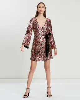 Rachel Gilbert Lilika Mini Dress Multi Size 5 / AU 16 for rent on The Volte - image 1