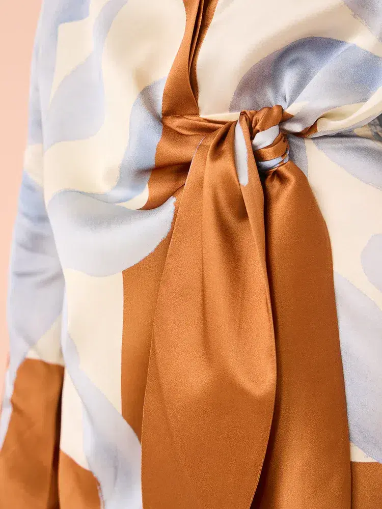 Sir the Label Sorrento Shirt Dress Print Size 8 for rent on The Volte - main image