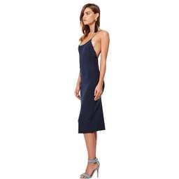 Florence Midi Dress - navy