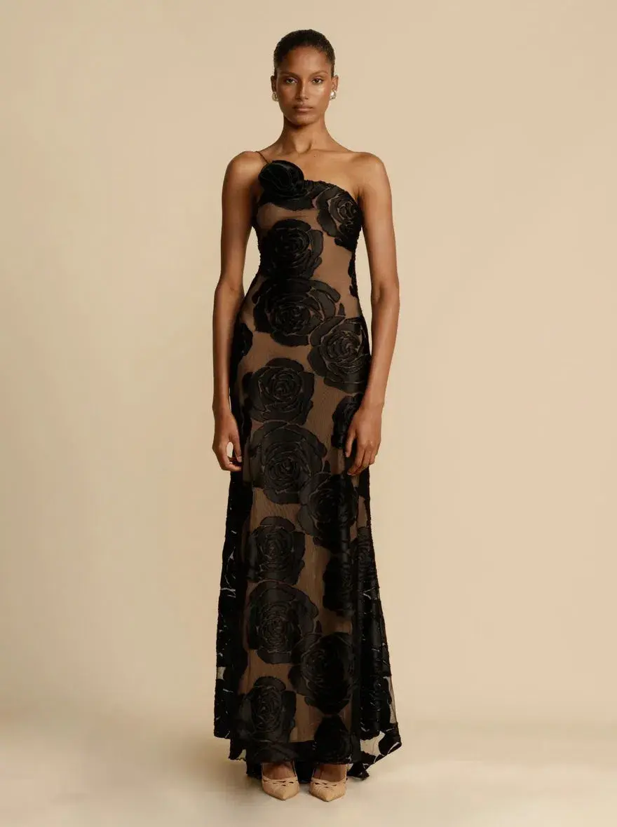 Arcina Ori Marcella Dress Black Size 6 for rent on The Volte - main image
