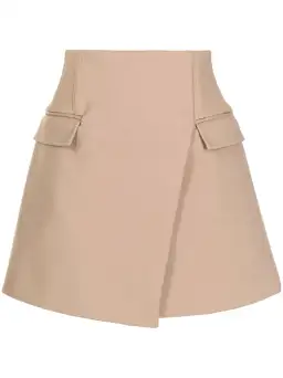 Dion Lee Frame Mini Skirt in Camel Size 6 for rent on The Volte - image 3