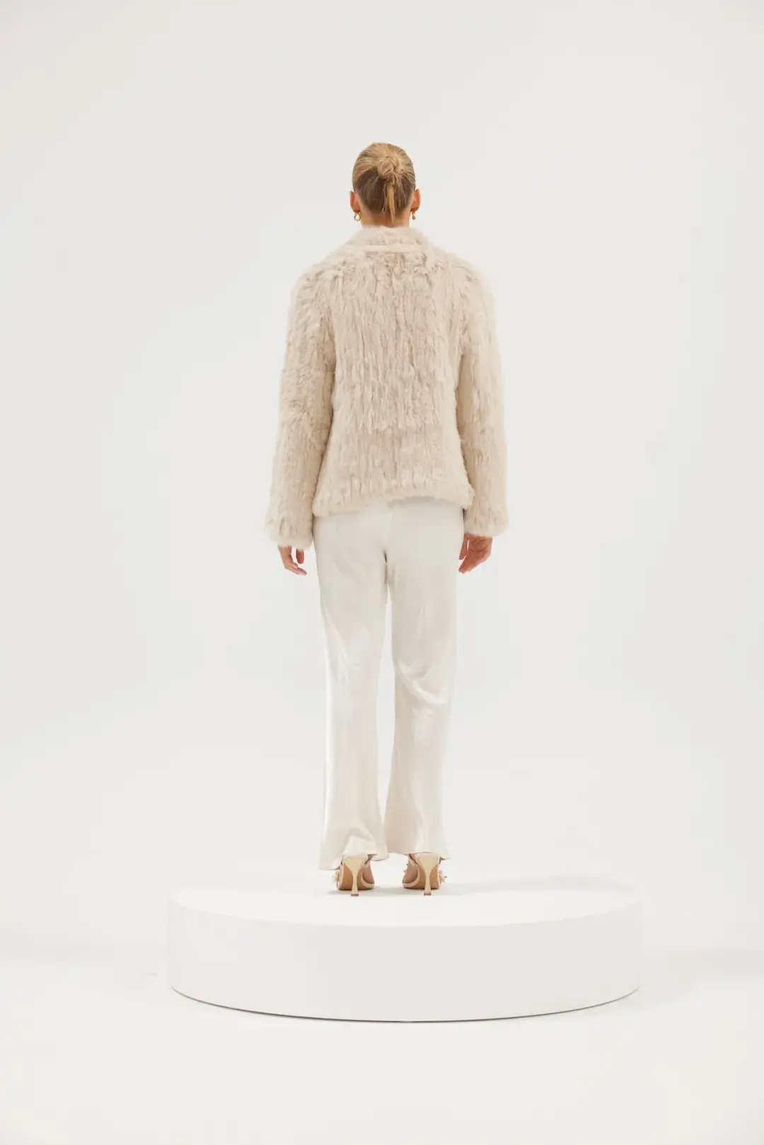 Bubish Valencia Jacket in Oatmeal Size 12 for rent on The Volte - main image