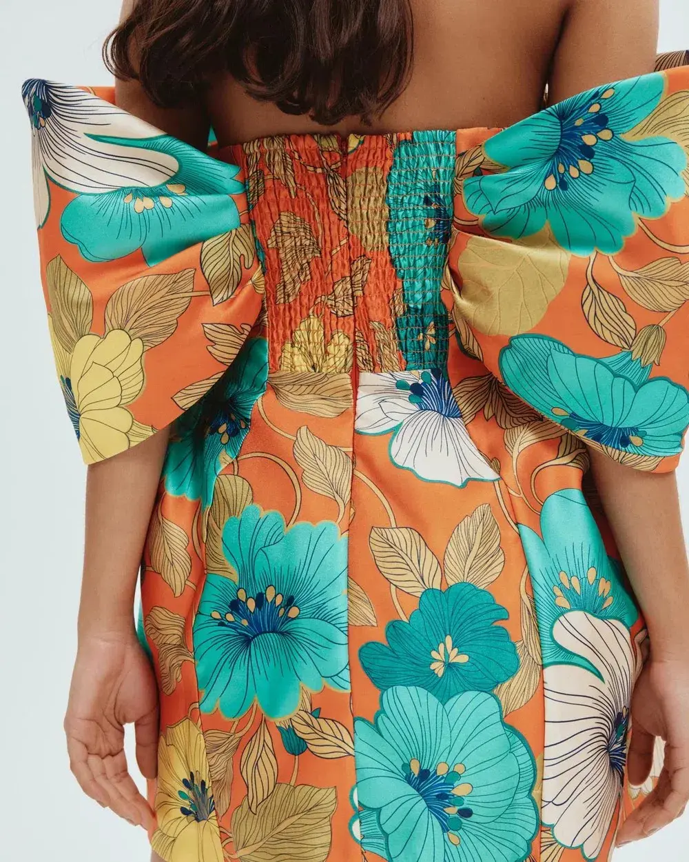 Alemais Piato Sculpt Mini Dress Floral Size 10 - Image 4