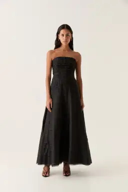 Aje Soundscape Maxi Dress in Black Size 8 for rent on The Volte - image 1