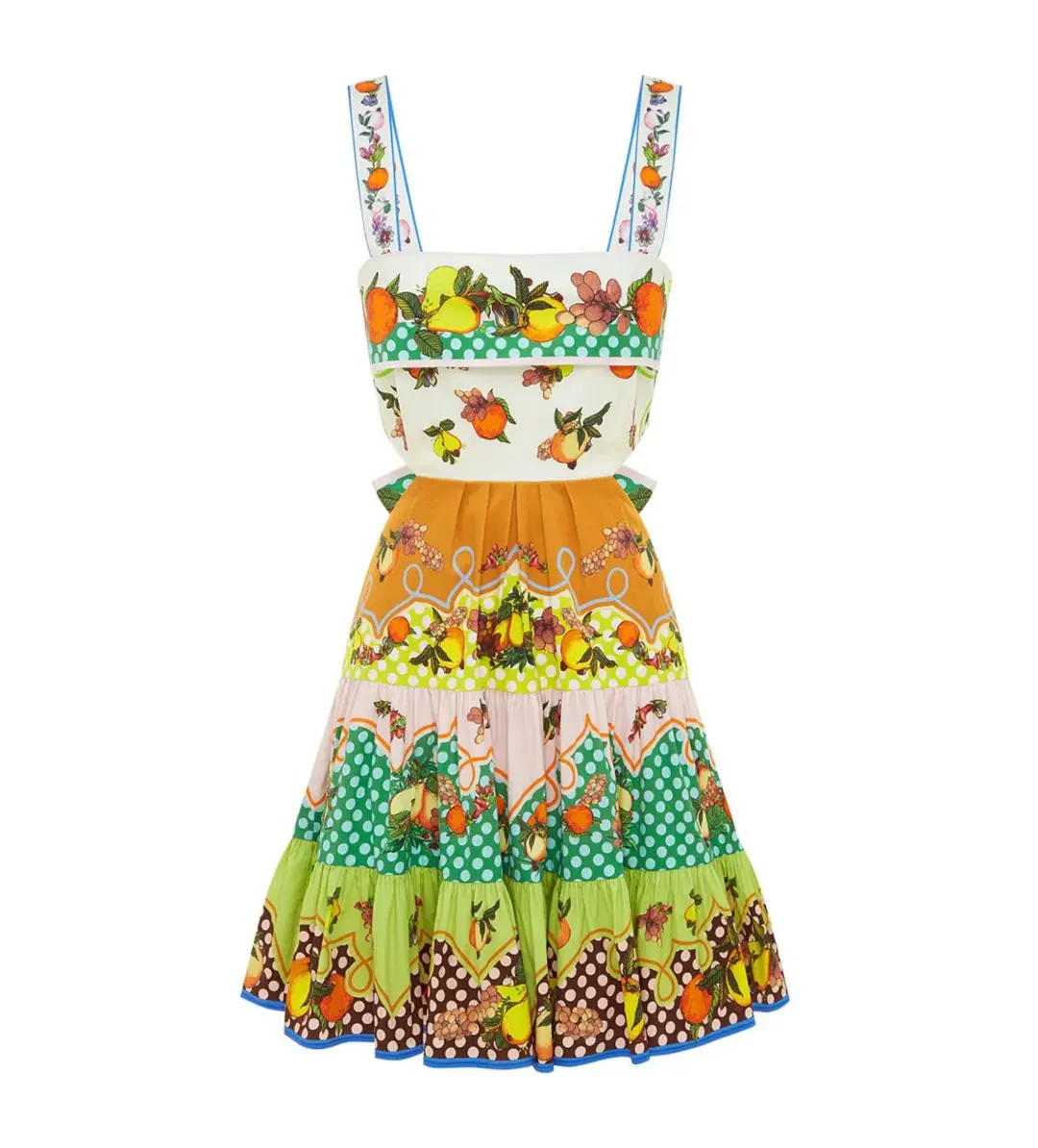 Alemais Lemonis Cut Out Mini Dress In Mutli Size 12 for rent on The Volte - main image