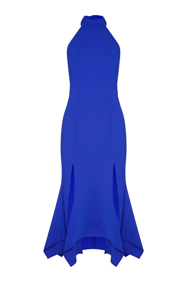 Sheike Highlight Cobalt Dress Blue Size 6 for rent on The Volte - main image