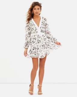 Talulah Reminisce Mini Dress Floral Size 10