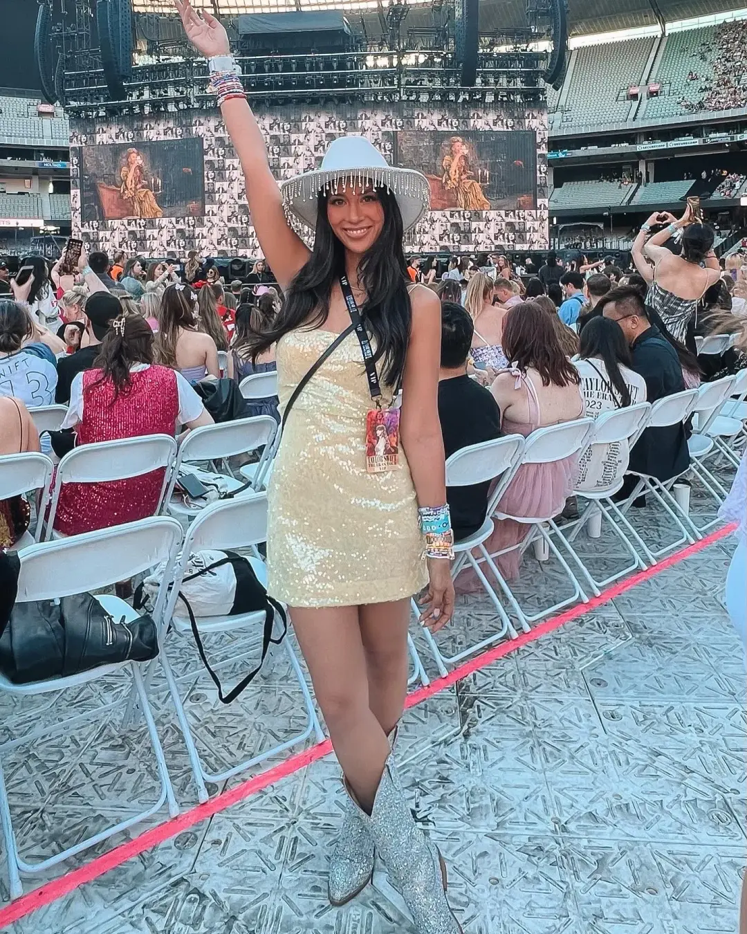 Bec & Bridge Venus Sequin Mini Dress Citrus Size 8 for rent on The Volte - main image