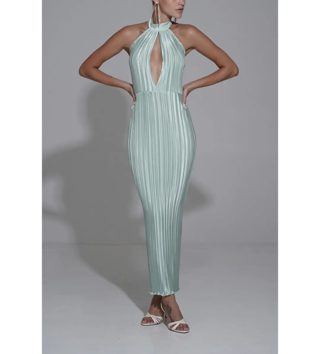 L'Idee Ceremonie Dress Seafoam Size 6 for rent on The Volte - main image