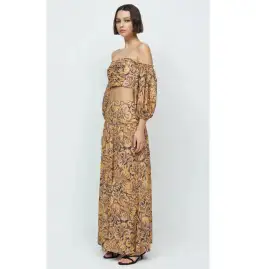 Bec & Bridge Samara Long Sleeve Crop Top Floral Print Size 8/S for rent on The Volte - image 3