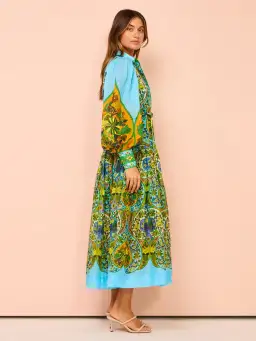 Alemais Sofie Shirtdress In Multi Size AU 12 for rent on The Volte - image 3