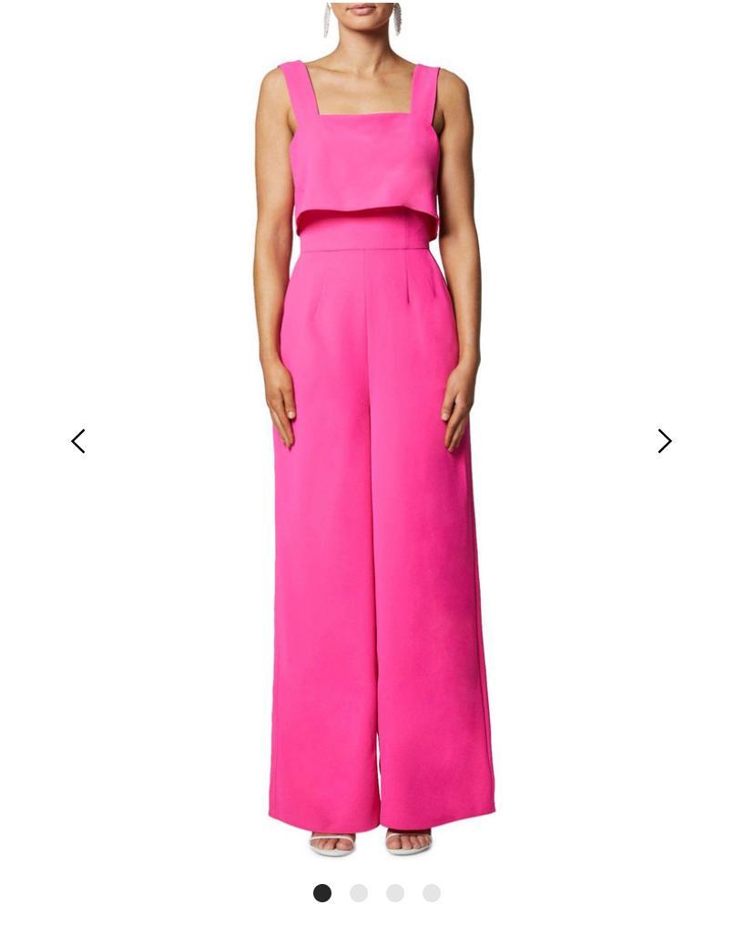 Elliatt “Amora” Jumpsuit - Pink - Size Small (AU 8-10) for rent on The Volte - main image