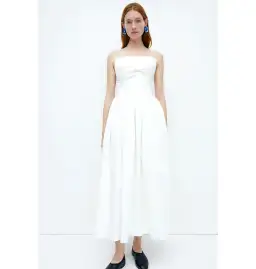 Tove Juliet Dress Ivory Size AU 8 for rent on The Volte - image 1