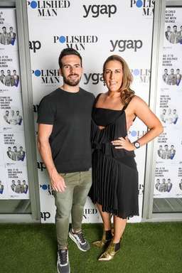 DION LEE - "Broken Pinafore" Dress in Black with Pink strap (back) for rent on The Volte - image 5