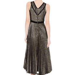 Sass & Bide - Cultural Diffuse Dress - Gold/ Black for rent on The Volte - image 3