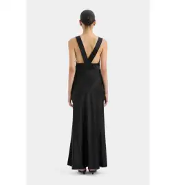 Sir The Label Aries Cut Out Gown In Black Size 1 / AU 8 for rent on The Volte - image 4