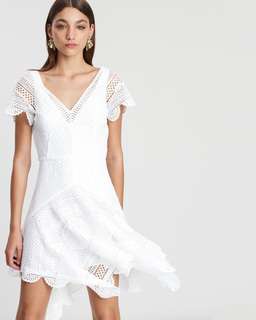 Lover Ode Lace Mini Dress for rent on The Volte - image 4