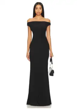 Natalie Rolt Bettina Gown Black Size 2 / AU 10 for rent on The Volte - image 1