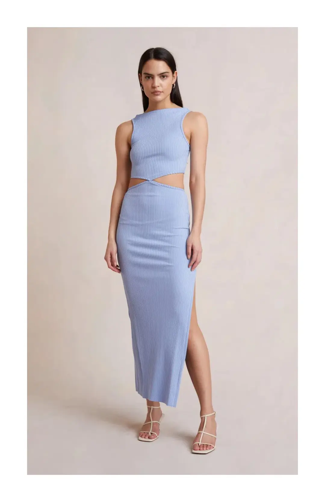 Bec & Bridge Cornflower Reba Midi Dress Blue Size 8 for rent on The Volte - main image