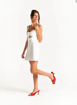 Arcina Ori Valentina Dress in Ivory Size S/Au 8 for rent on The Volte - image 3