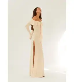 Arcina Ori Mila Dress Cream Size S/Au 8 for rent on The Volte - image 3