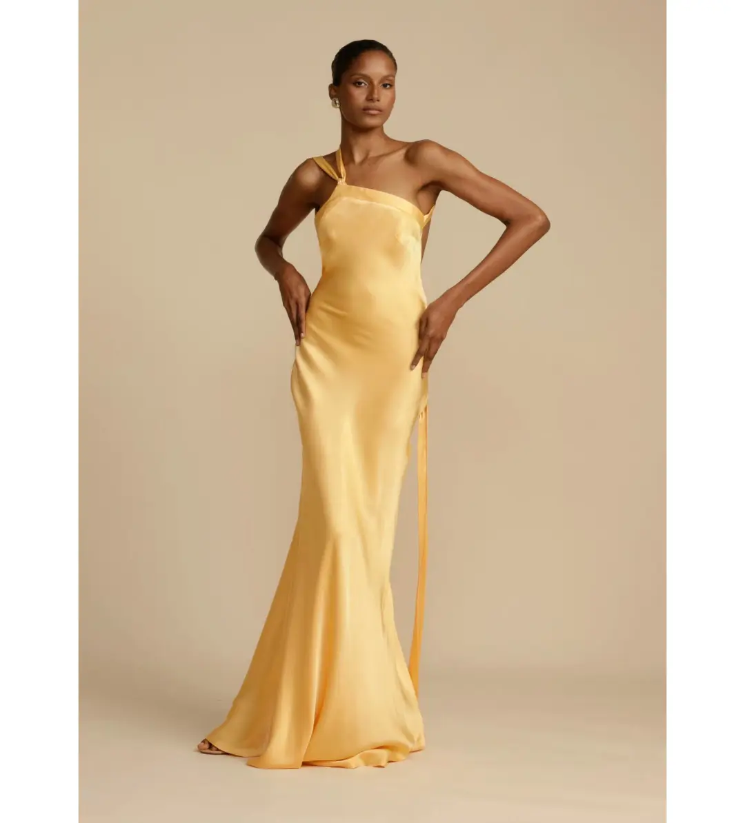Arcina Ori Monique Dress Yellow Size 8 for rent on The Volte - main image