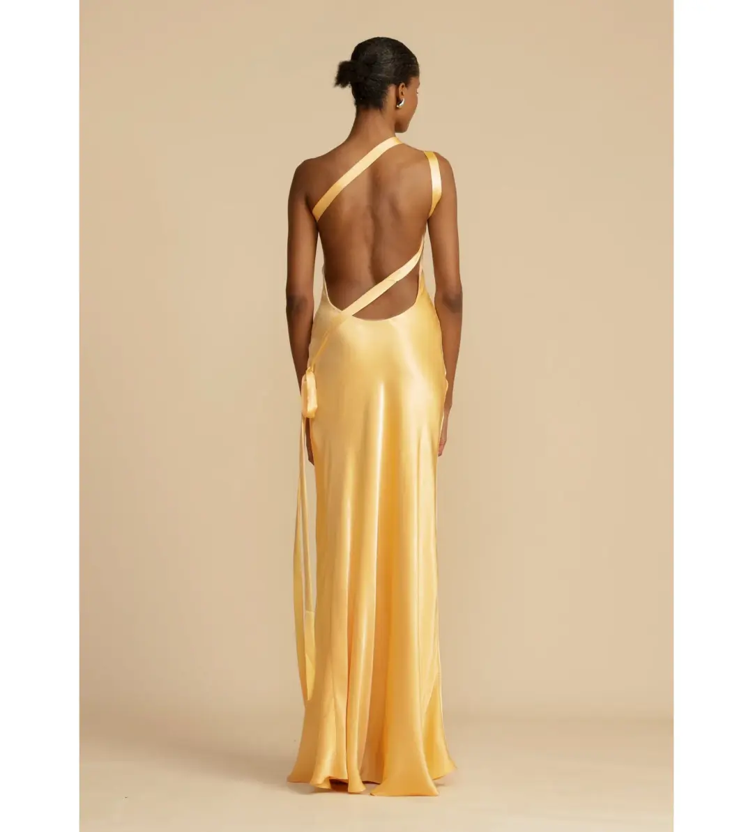 Arcina Ori Monique Dress Yellow Size 8 for rent on The Volte - main image