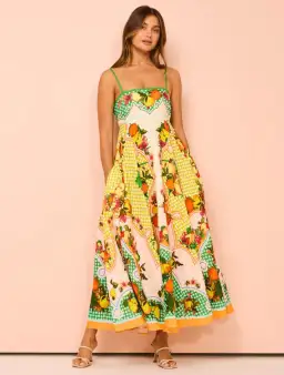 Alemais Lemonis Sundress Multi Size 10 for rent on The Volte - image 4