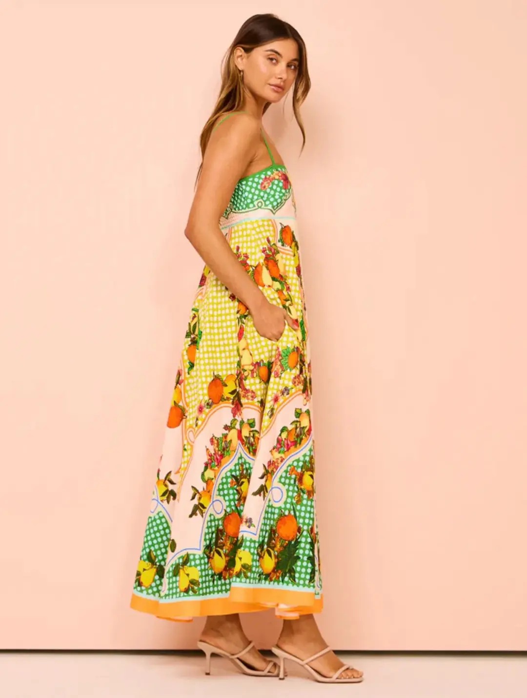 Alemais Lemonis Sundress Multi Size 10 for rent on The Volte - main image