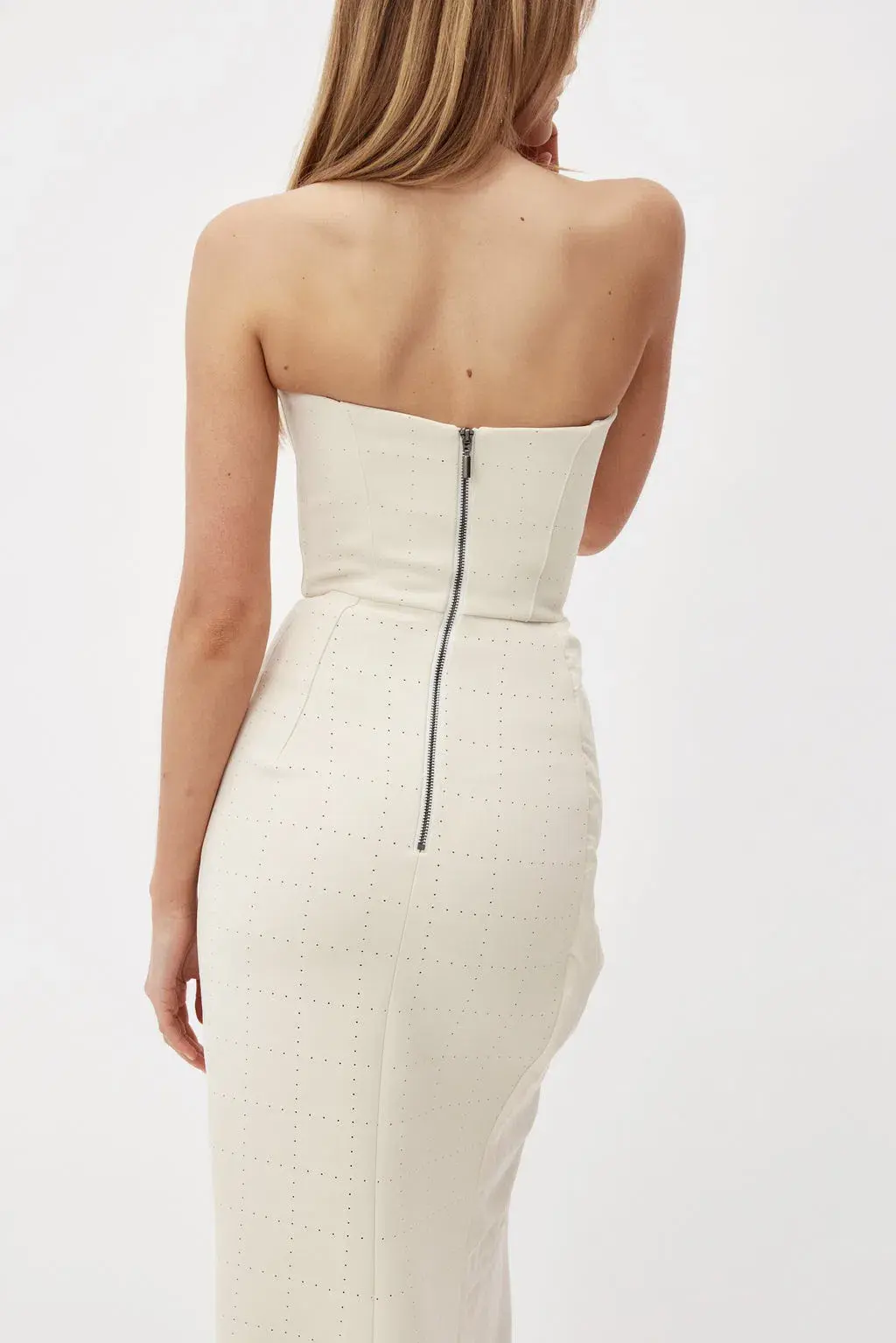 Toni Maticevski Nightshift Plaster Gown White Size 8 for rent on The Volte - main image