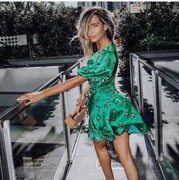 Bec & Bridge Tropicana Mini Dress size 10