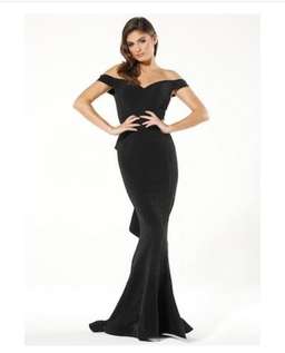Bianca & bridgett Black ball gown size 12 for rent on The Volte - image 1