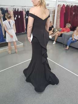 Bianca & bridgett Black ball gown size 12 for rent on The Volte - image 3