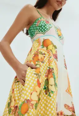 Alemais Lemonis Sundress Multi Size 16 for rent on The Volte - image 1