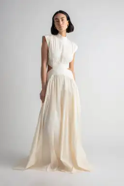 Camilla and Marc Oriella Dress Cream Size 10 for rent on The Volte - image 1