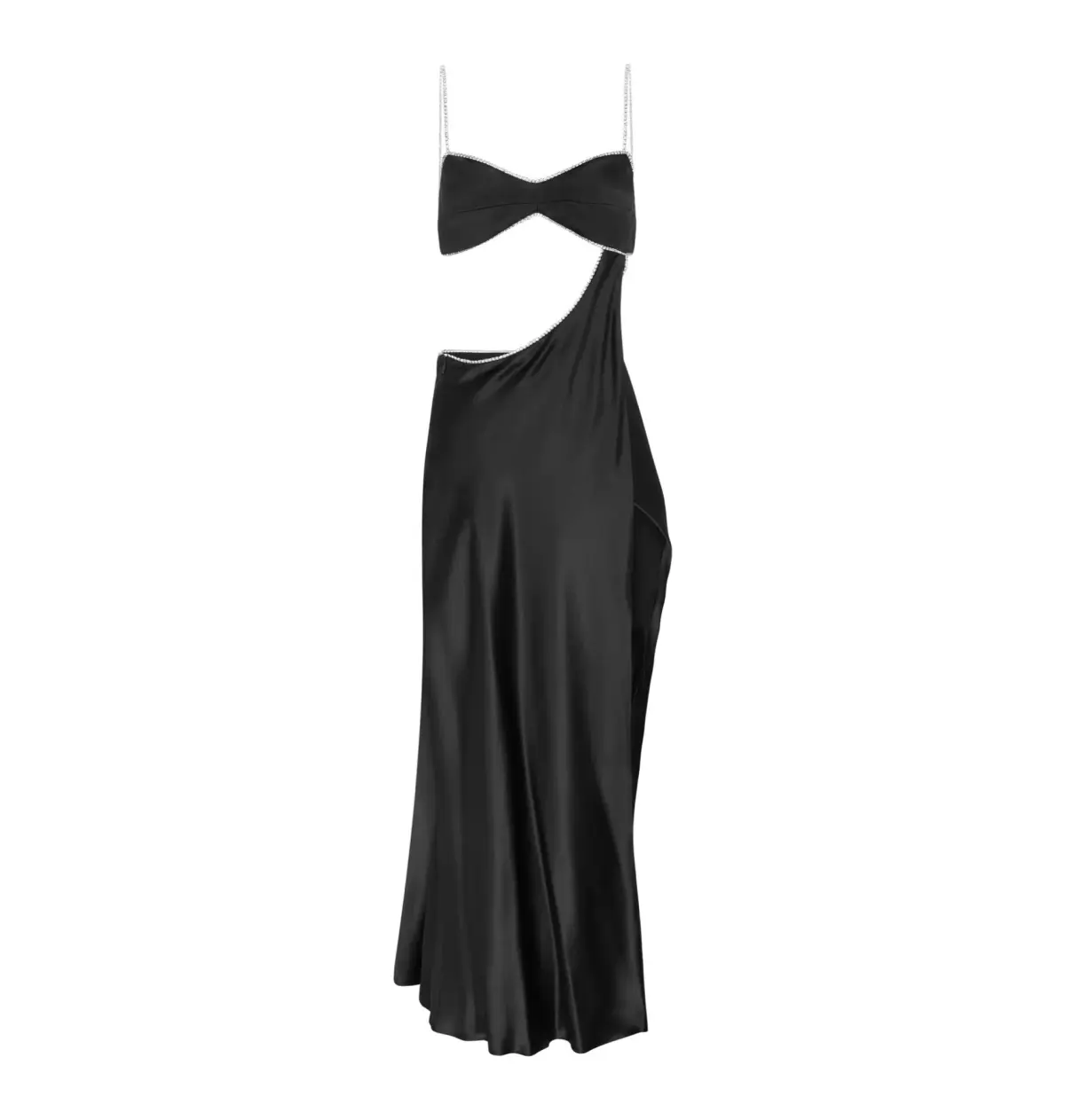 Michael Lo Sordo Symic Crystalline Luna Dress Black Size AU 6 - Image 3