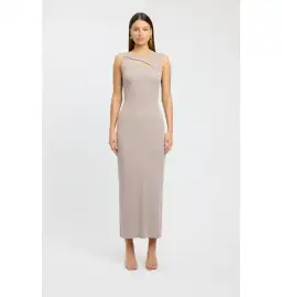Kookaï Zara Maxi Dress Ash Grey Size AU 34 / AU 6