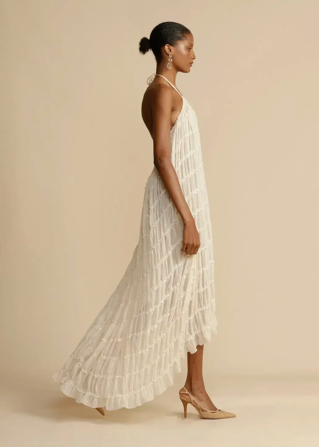 Arcina Ori Juliette Top and Skirt Cream Size S / AU 6-8 for rent on The Volte - main image