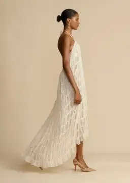 Arcina Ori Juliette Top and Skirt Cream Size S / AU 6-8 for rent on The Volte - image 9