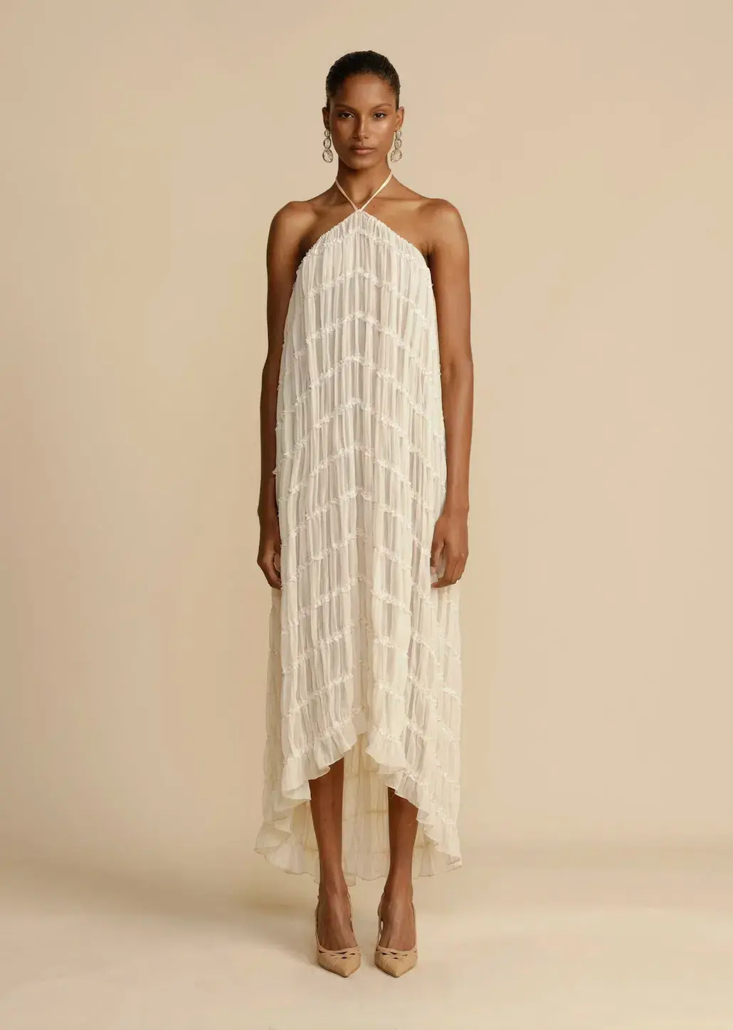 Arcina Ori Juliette Top and Skirt Cream Size S / AU 6-8 for rent on The Volte - main image