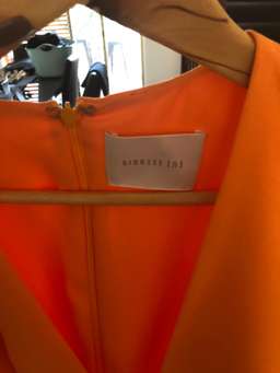 Dion Lee Puncture Dress Orange Size 8
