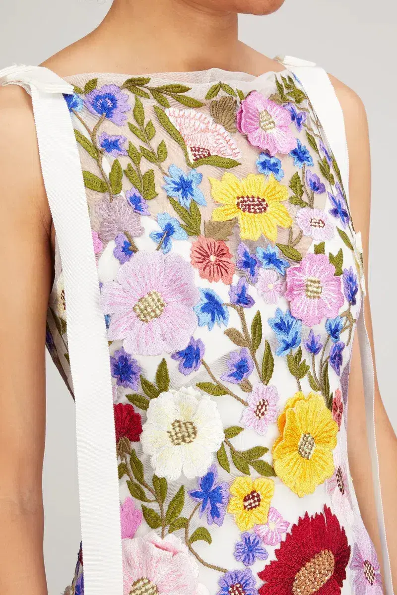 Rachel Gilbert Nya Floral Gown Multi Size 2 / AU 10 for rent on The Volte - main image